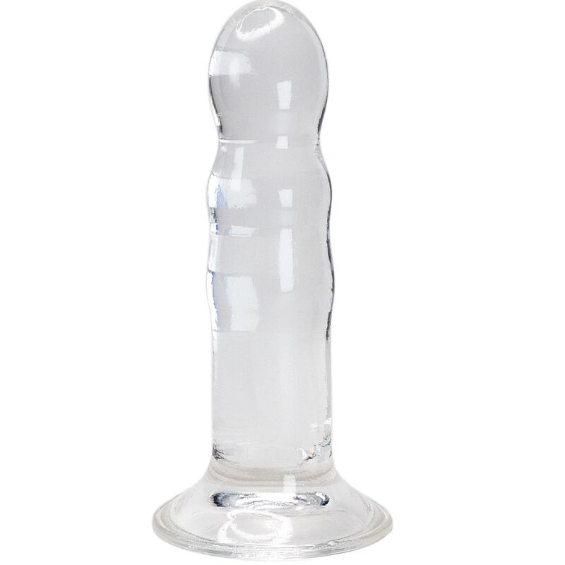 Dildo realista transparente de 14 cm para una penetración intensa ALIVE