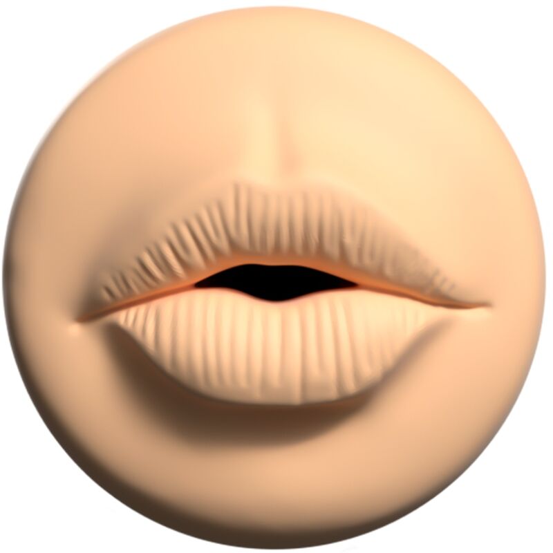 Mini masturbador oral con funda texturizada para un placer intenso ALIVE