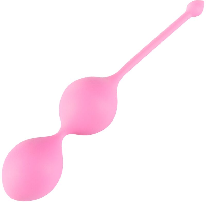 Bolas chinas de silicona para fortalecer el suelo pélvico en rosa ALIVE