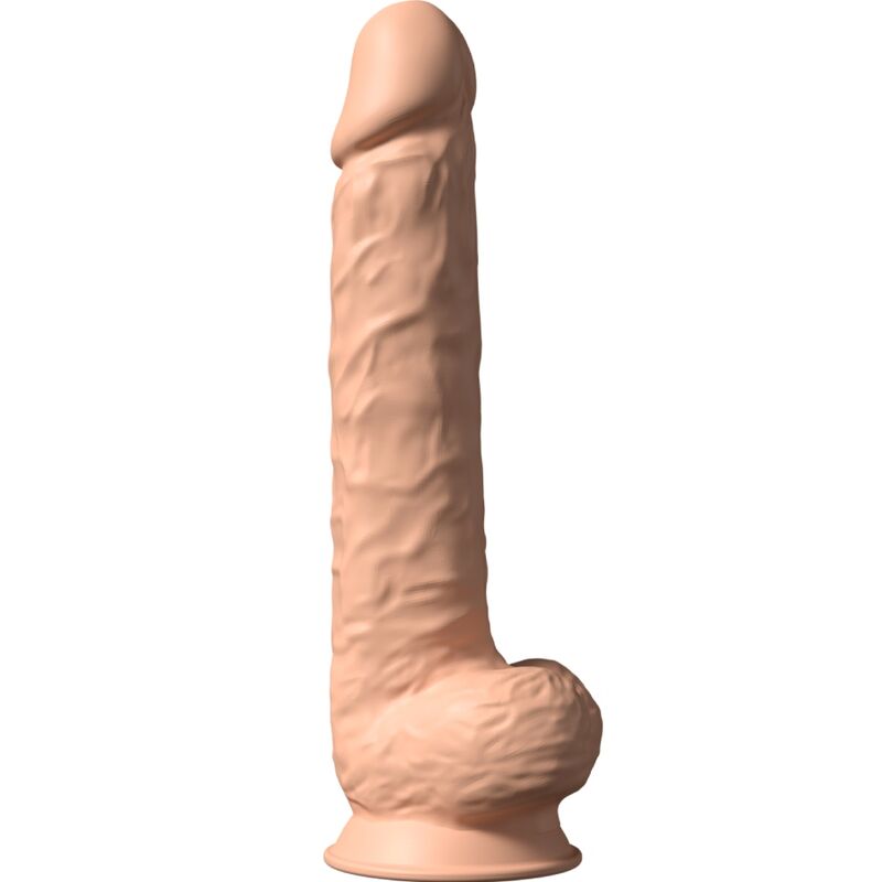 Dildo realista XXL de 38 cm de silicona Silexpan con ventosa SILEXD