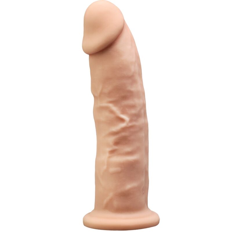 Dildo realista de 19 cm de silicona con núcleo Silexpan para sensaciones intensas | SILEXD