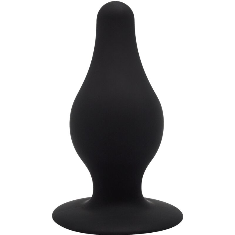 Plug anal termorreactivo talla S de silicona prémium negro SILEXD
