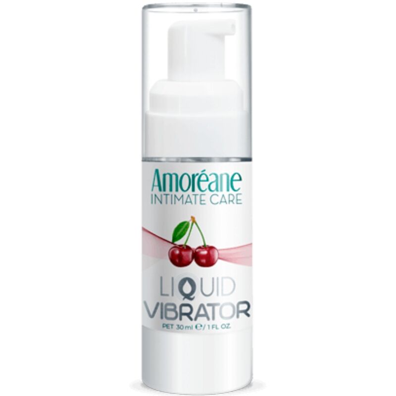 Gel de sexo oral vibratorio con sabor a cereza para un cosquilleo intenso AMOREANE