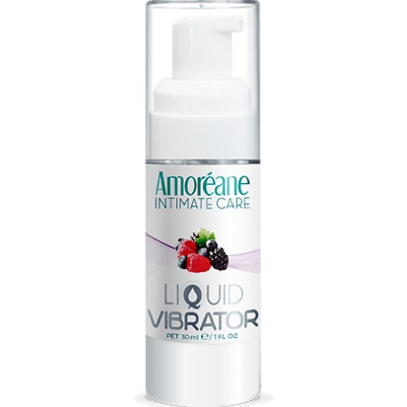 Gel vibrador para sexo oral con frutos rojos para una estimulación intensa AMOREANE