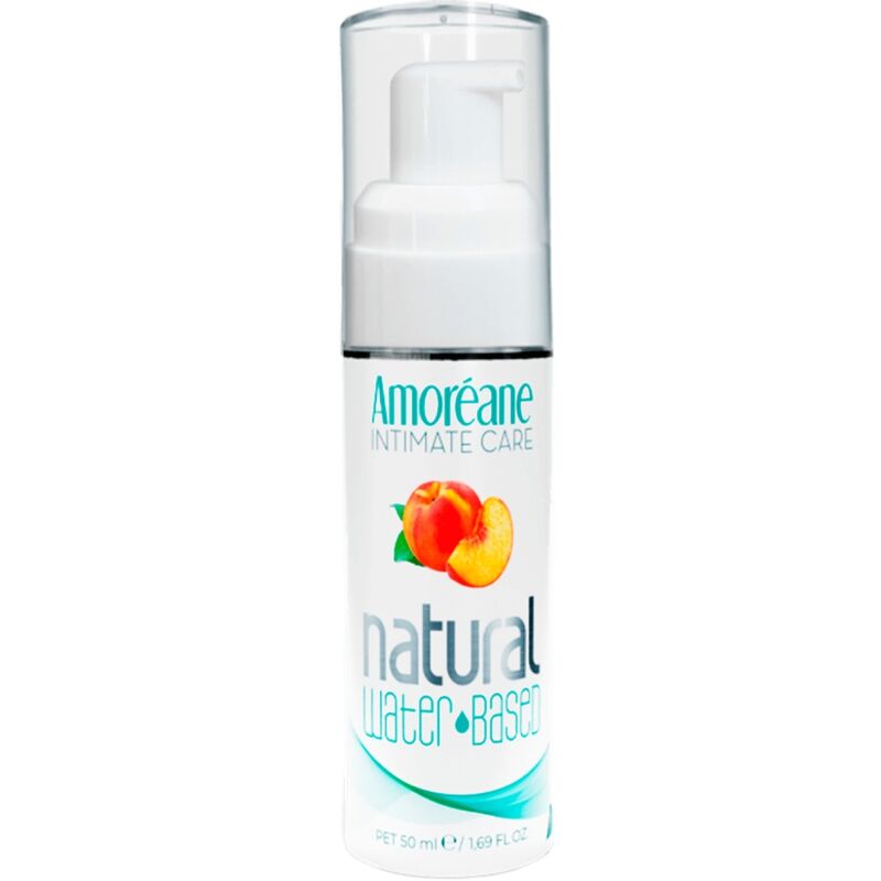 Lubricante de base acuosa con aroma a melocotón para la sequedad AMOREANE