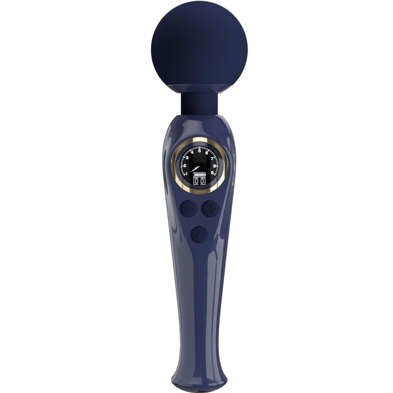 Vibrador de varita Pretty Love Skyler, azul