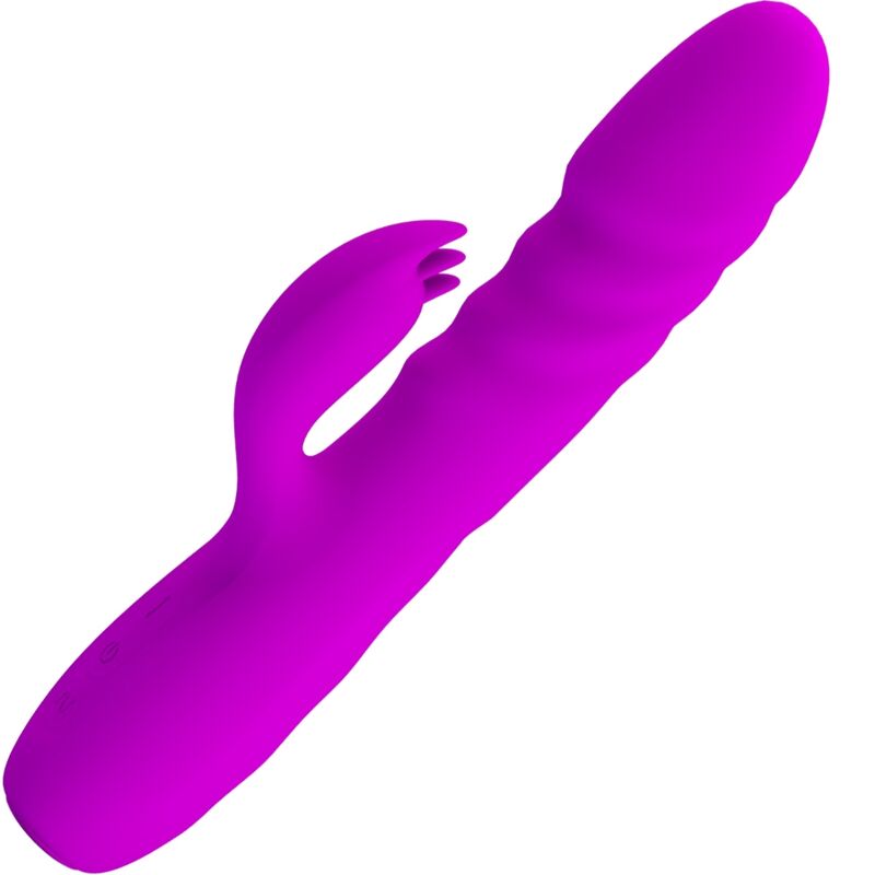 Vibrador tipo rabbit Pretty Love Melanie, violeta