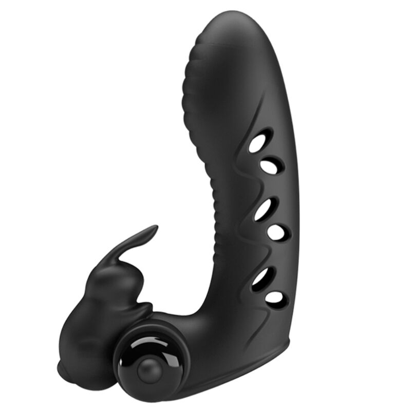 Funda para el pene Pretty Love Vance Rabbit con vibración