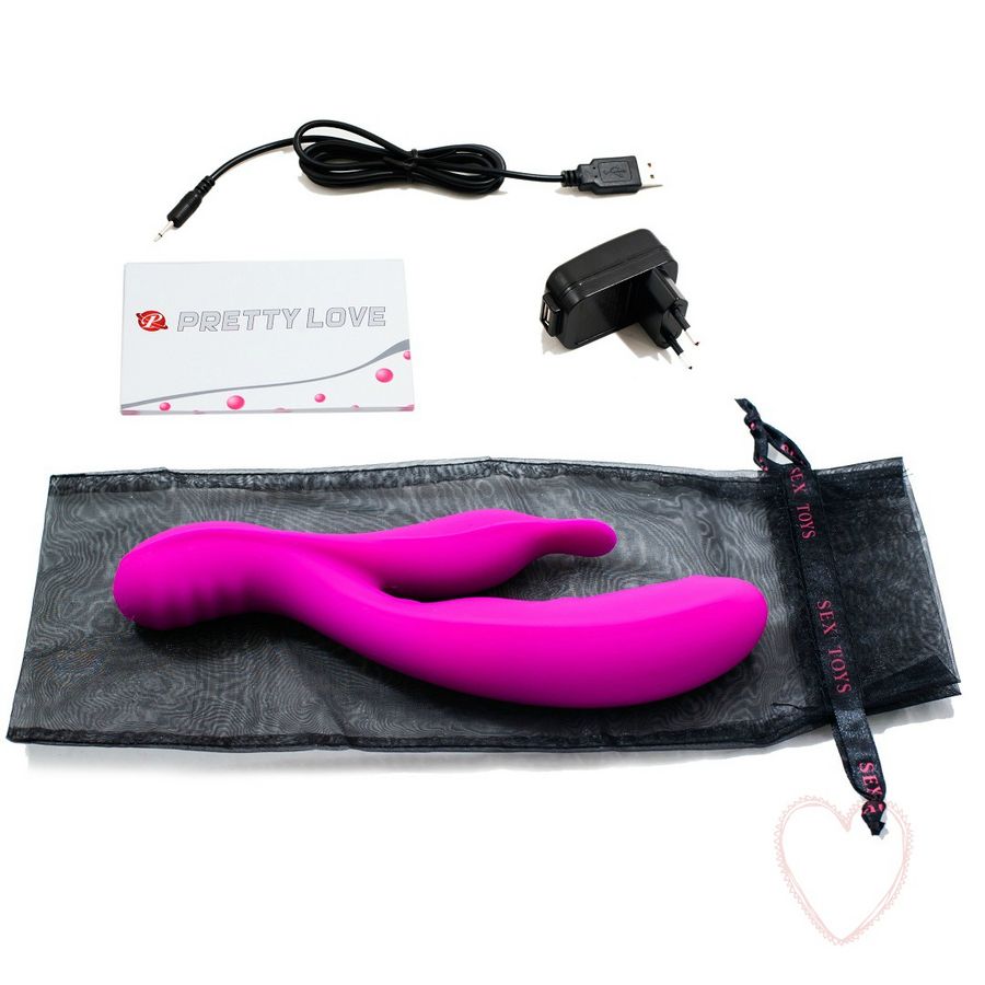 Pretty Love Highgrade Bliss, vibrador rabbit morado