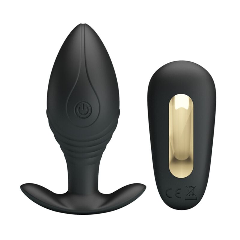 Plug anal vibrador Pretty Love Regina con mando a distancia