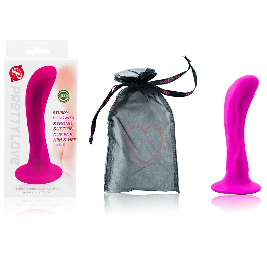 Plug anal curvado BAILE Passion con ventosa
