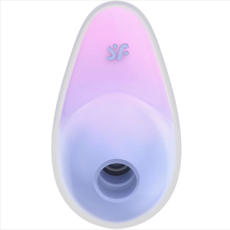 Estimulador de clítoris Air Pulse con 2 motores, silicona lila SATISFYER