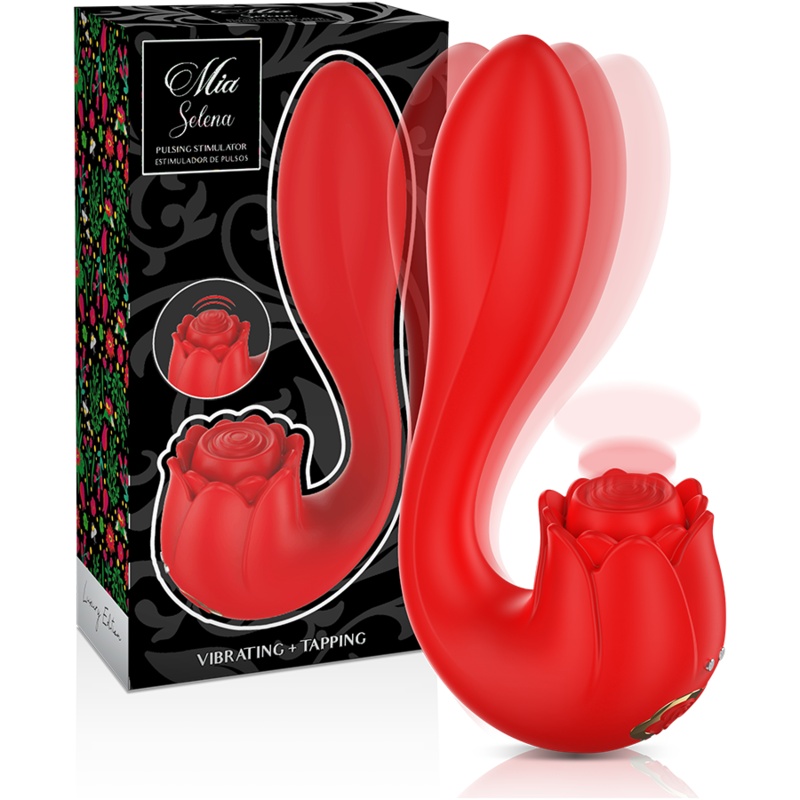 Vibrador de clítoris MIA Selena con vibración y pulsación