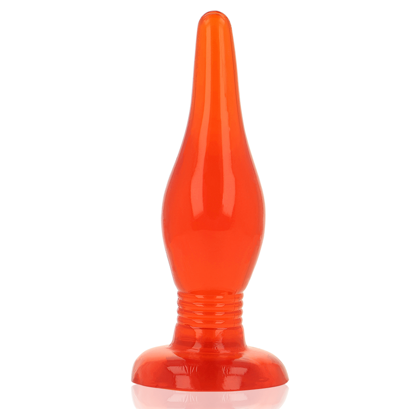 BAILE ANAL Plug anal con ventosa, rojo