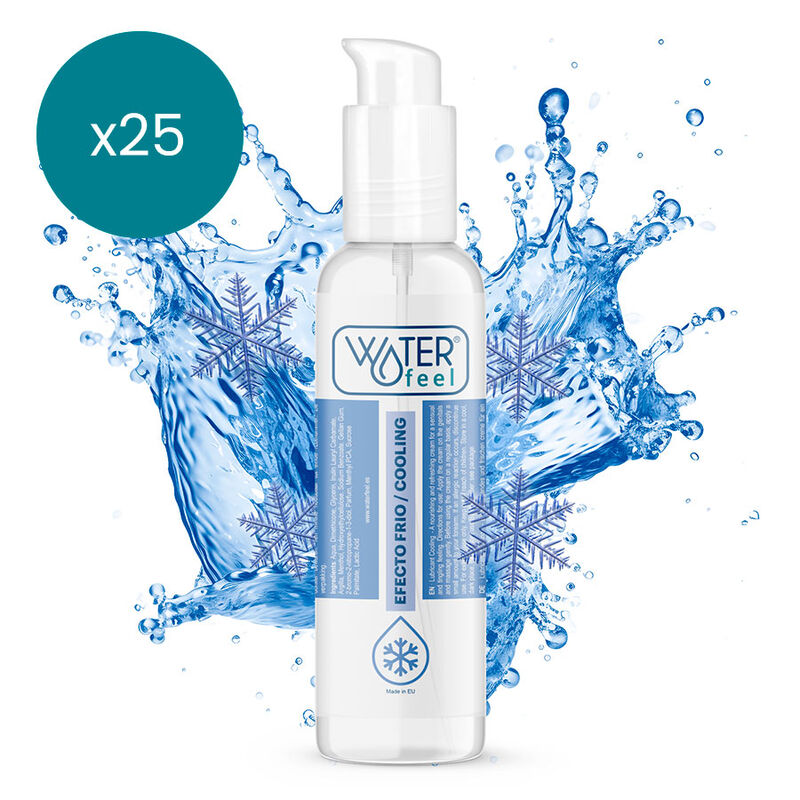 Lubricante refrescante de 150 ml con efecto frío para sexo vaginal y anal WATERFEEL