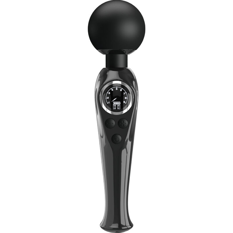 Vibrador wand Pretty Love Skyler con cabezal flexible