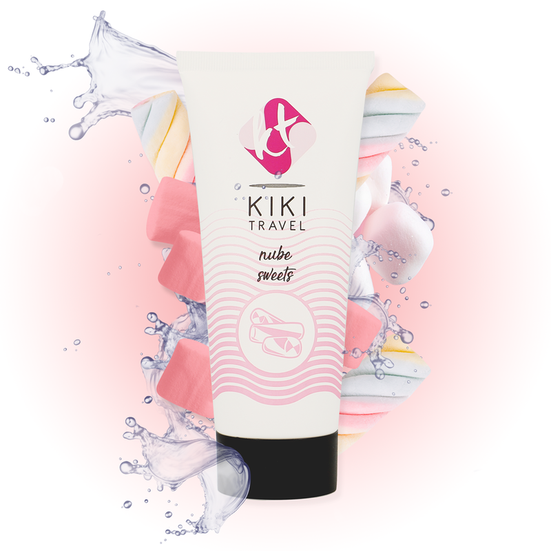 KIKÍ TRAVEL Nube Sweets lubricante con sabor, 50 ml