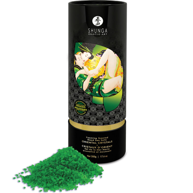Sales de baño Shunga Lotus Flower con sal del mar Muerto