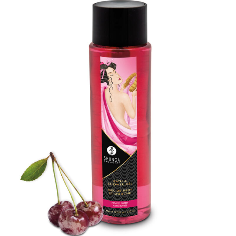 Gel de baño y ducha SHUNGA Frosted Cherry 370 ml
