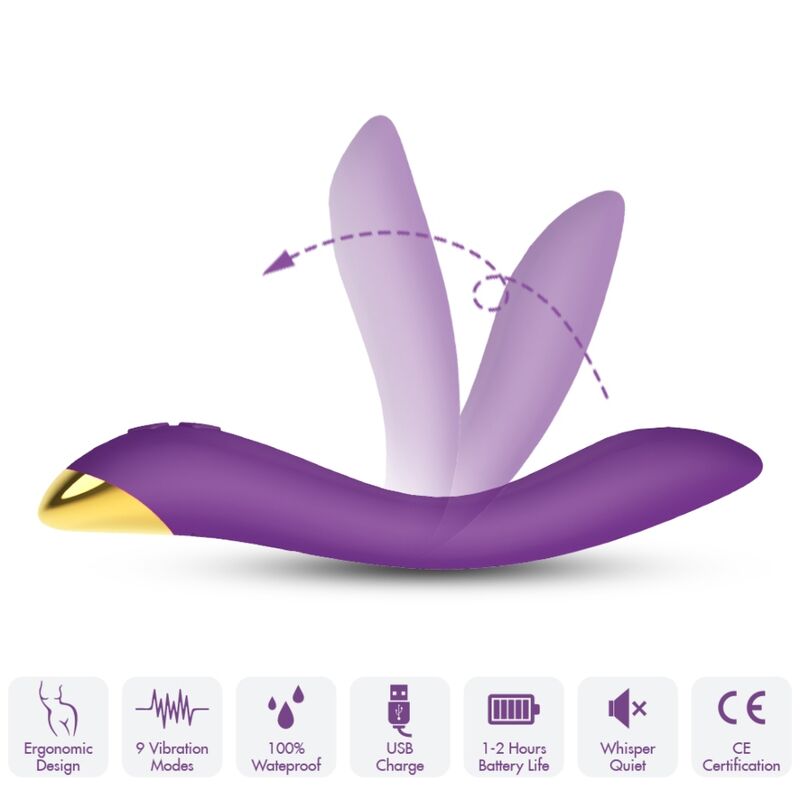 Vibrador ARMONY Flamingo, lila