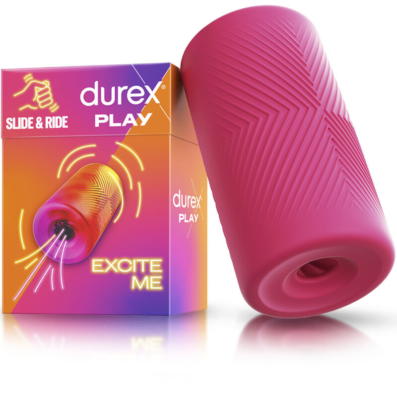 Masturbador Durex Slide & Ride con funda flexible