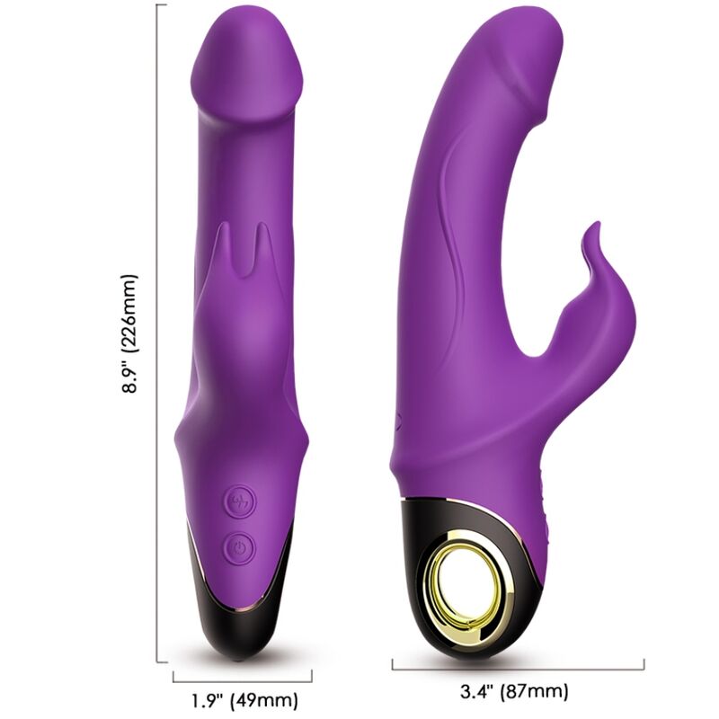 Vibrador rabbit ARMONY Meteror, morado