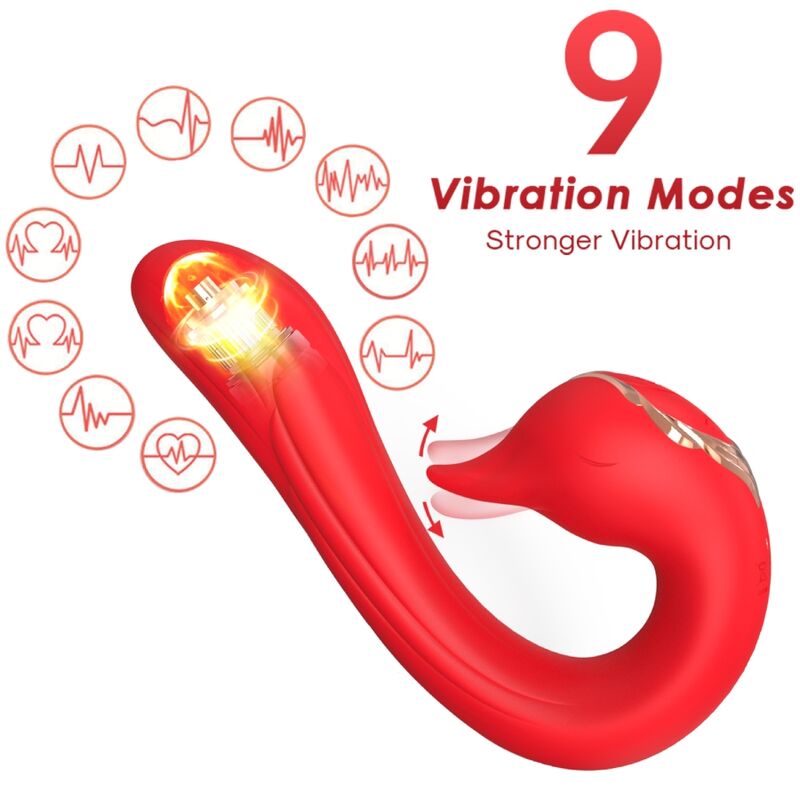Vibrador ARMONY Delfín con cuello ajustable