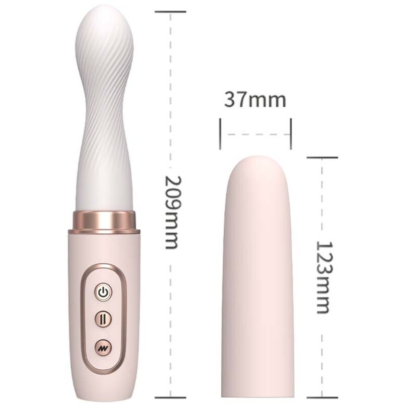 Vibrador ARMONY con rotación y movimiento telescópico automático