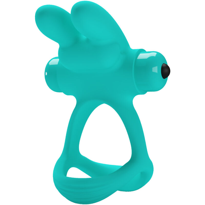 Anillo vibrador para el pene Pretty Love Dante Green Rabbit