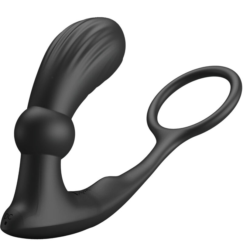 Vibrador anal Pretty Love Warren con anillo y mando a distancia