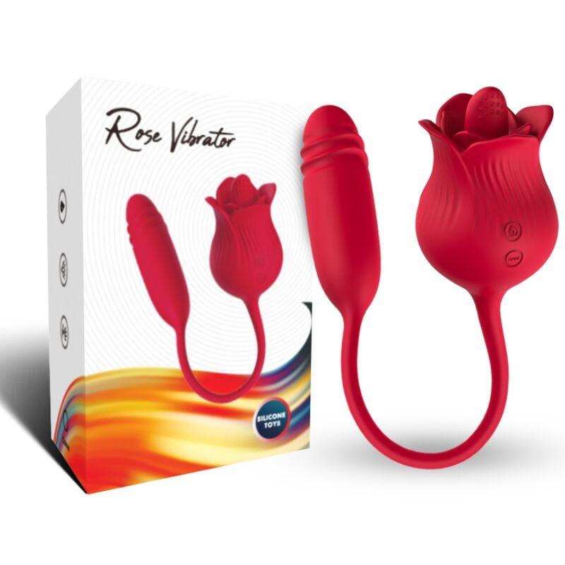 Vibrador de ondas de presión ARMONY Roselip, rojo