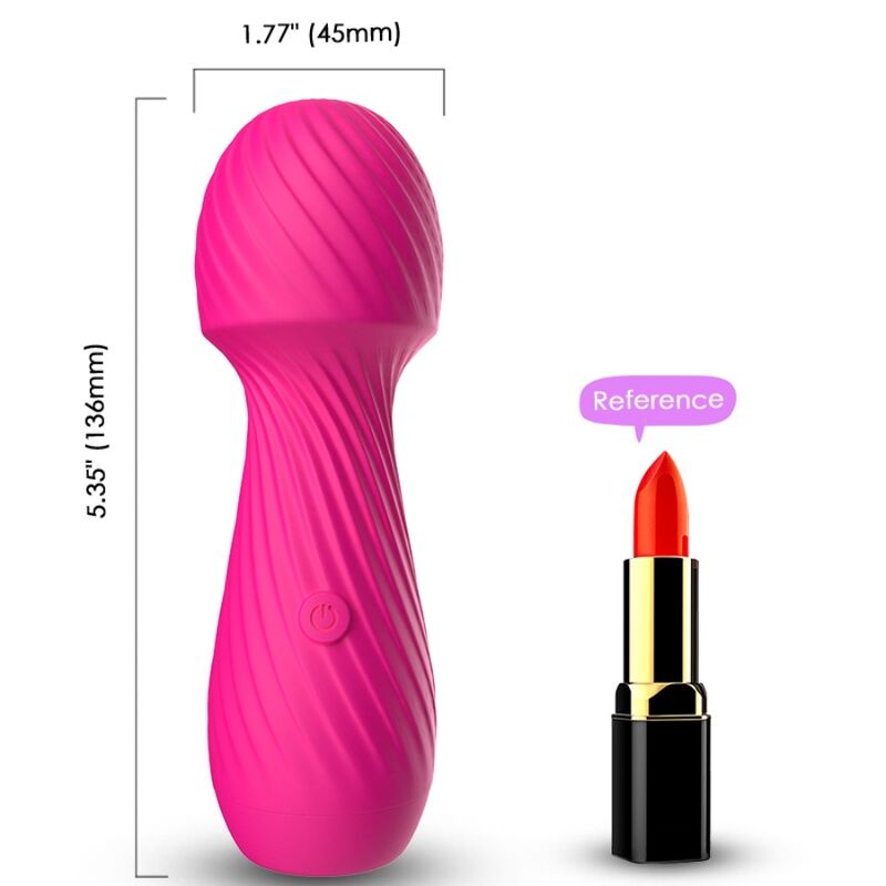Estimulador de clítoris ARMONY Dazzle con cabezal flexible, fucsia