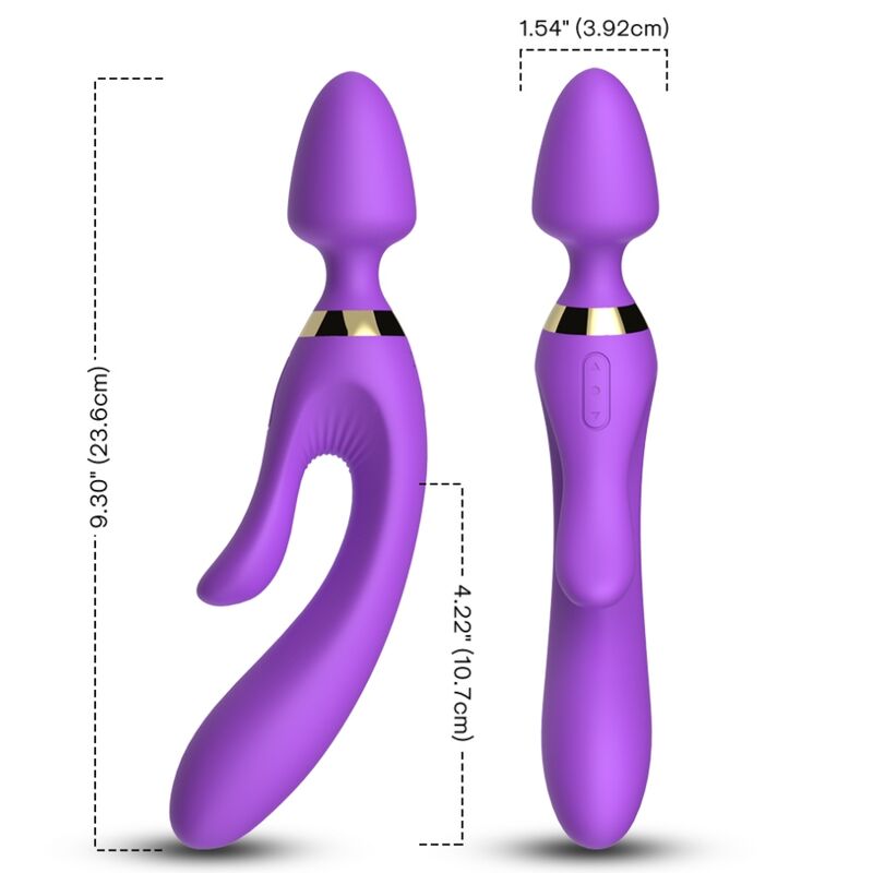 Vibrador rabbit ARMONY morado