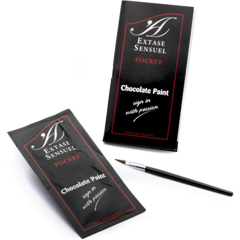 Pintura corporal Extase Sensual, chocolate, 10 ml