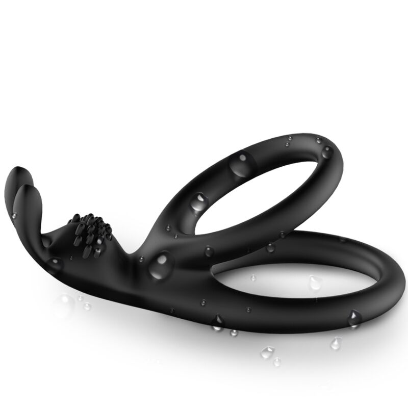 Anillo para el pene ARMONY Tensy Double Rabbit sin vibración
