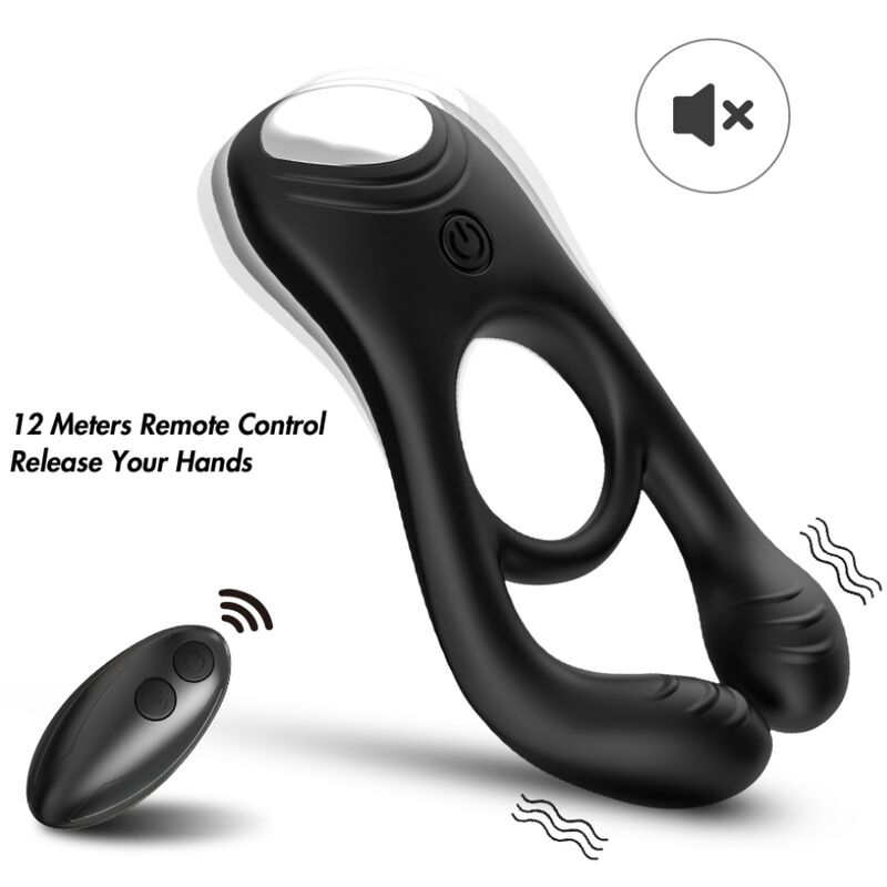 Anillo vibrador para el pene ARMONY Veyron con mando a distancia