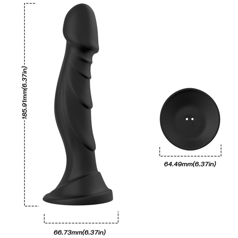 Plug anal vibrador ARMONY con mando a distancia
