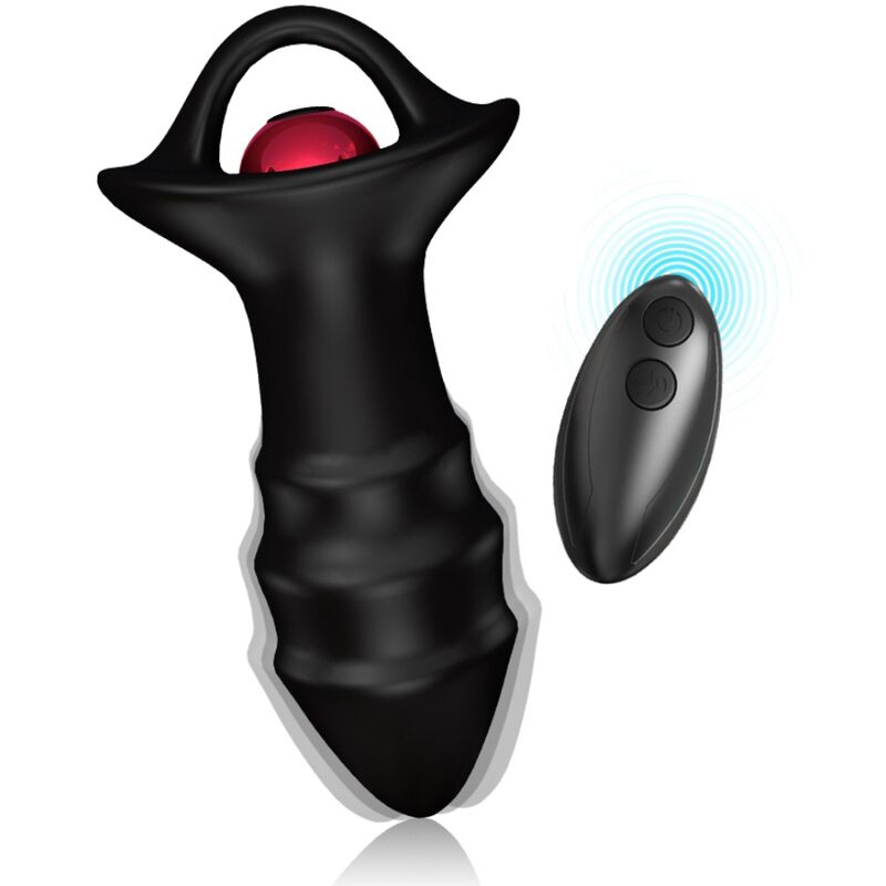 Plug anal vibrador ARMONY Kylin con vibrador para el dedo