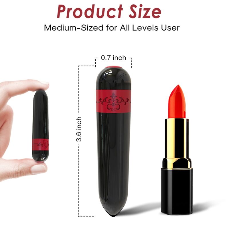 Minivibrador ARMONY Rocket negro
