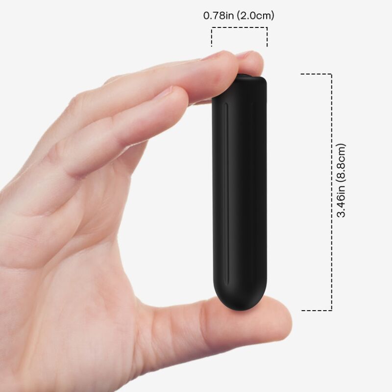 Minivibrador ARMONY Warhead, 8,8 cm, negro