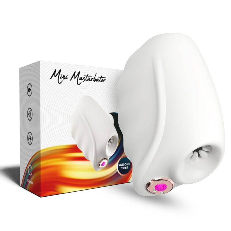 Masturbador vibrador ARMONY FOR HIM Master, transparente