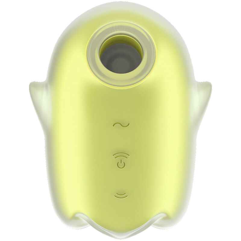 Vibrador de clítoris Air Pulse con ondas de presión y efecto luminoso, brilla en la oscuridad SATISFY