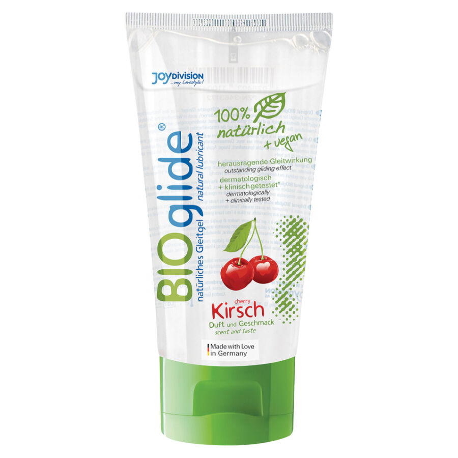 Lubricante BIOglide JOYDIVISION con sabor a cereza, 80 ml