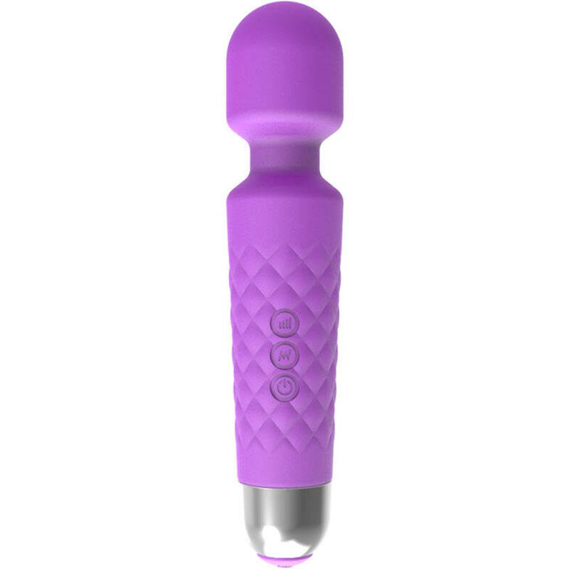 Mini vibrador masajeador violeta con 26 programas intensos ARMONY