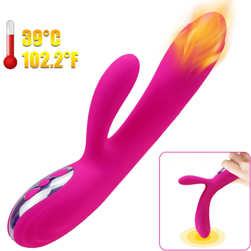 Vibrador flexible con función de calor y 10 modos de vibración ARMONY