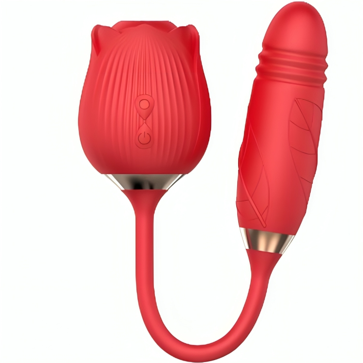 Armony Delight Flower Succión Y Empuje Rojo