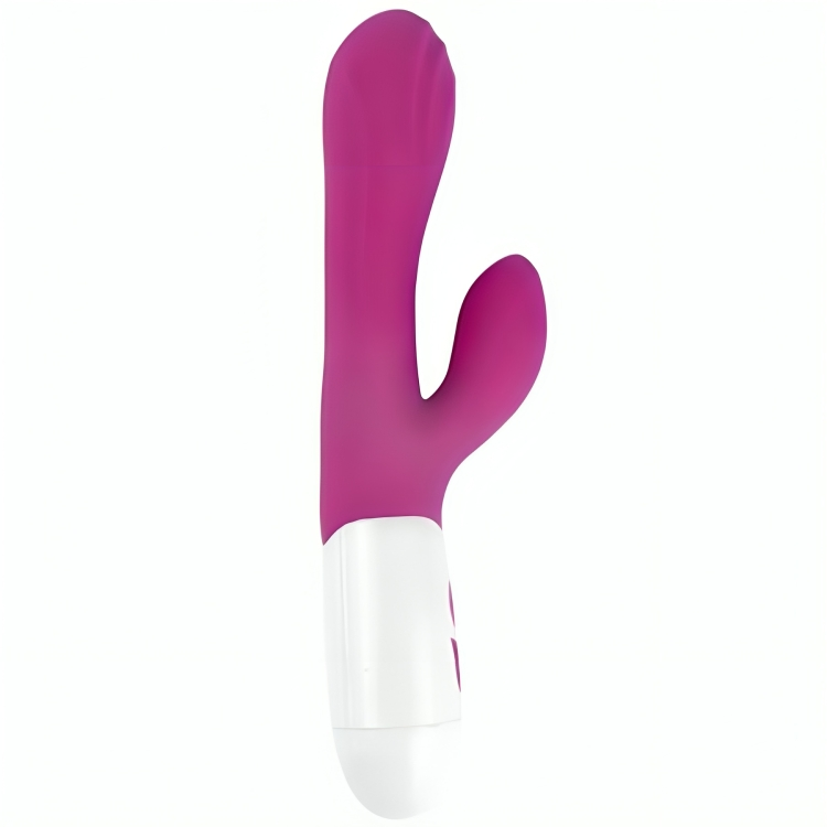 Vibrador violeta de silicona suave con 20 programas ARMONY