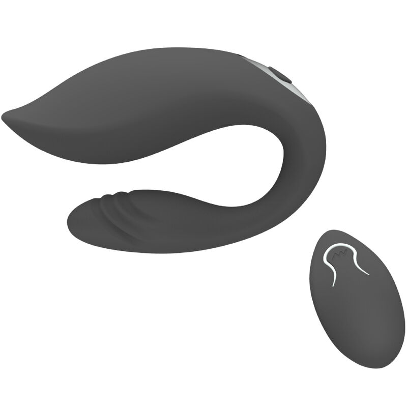 Vibrador para parejas con mando a distancia y 10 modos de vibración negro ARMONY