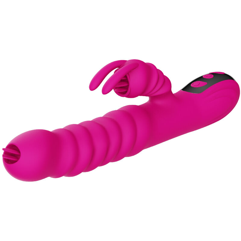 Vibrador rabbit con doble lengua y función de calor para una estimulación intensa ARMONY