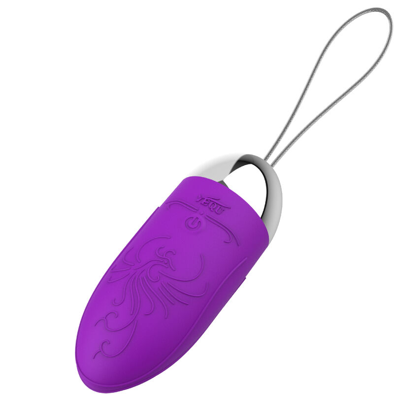 Huevo vibrador con mando a distancia y vibraciones intensas en violeta ARMONY
